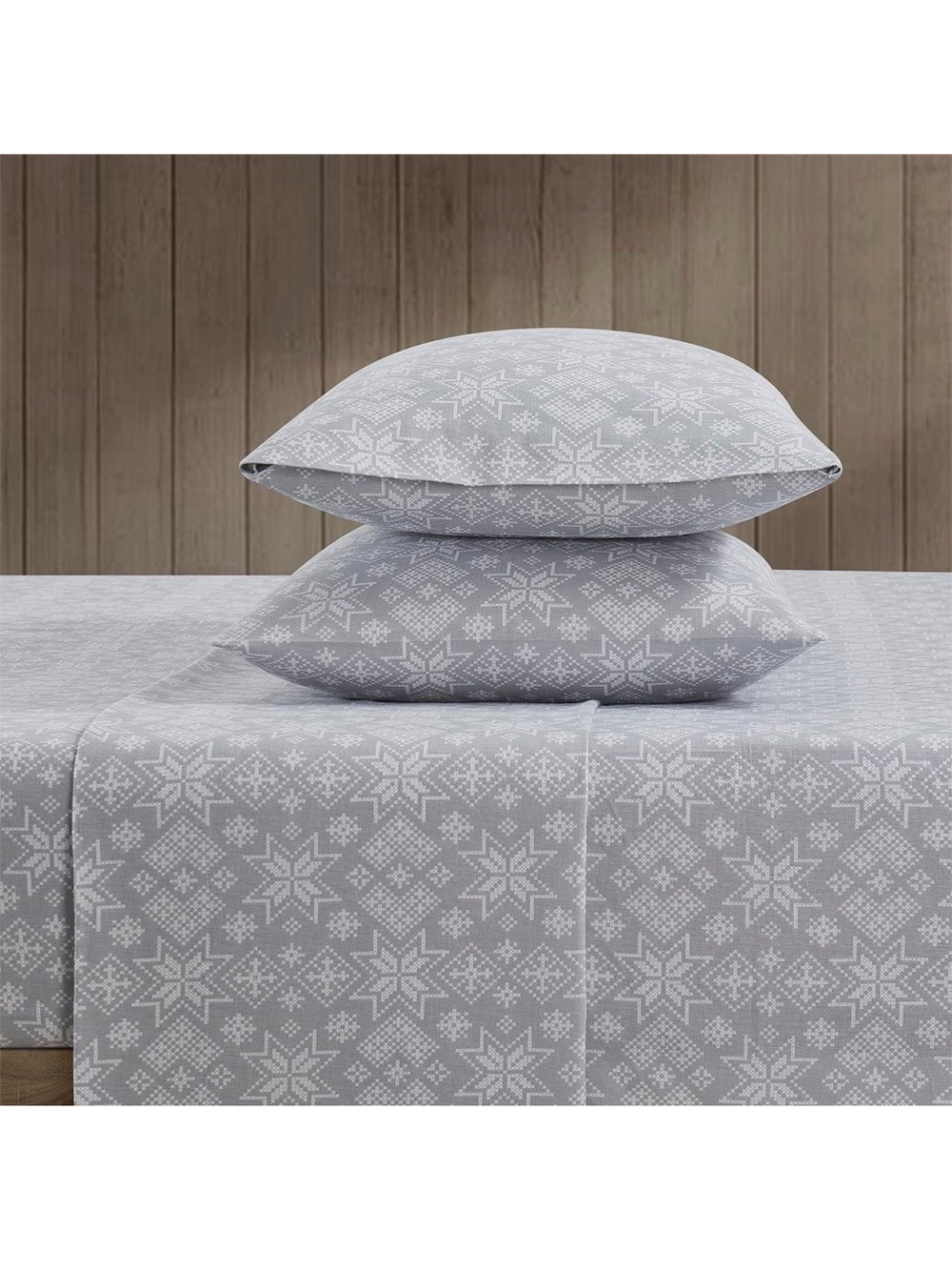 Bearpaw 4-Piece Full Size Bed Sheet Set - Fitted & Flat Sheets & Matching Pillow